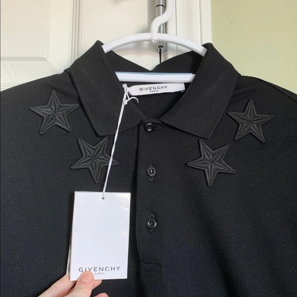 ❌SOLD❌ Givenchy Star Polo Shirt - Picture 2 of 8